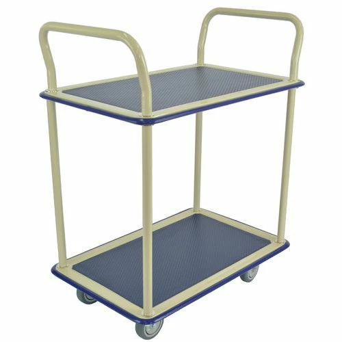 Serveerwagen Met 2 Plateau Met Antislip Mat - FIMM 4 Serveerwagen Met 2 Plateau Met Antislip Mat - FIMM - Afbeelding 2