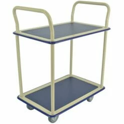 Serveerwagen Met 2 Plateau Met Antislip Mat - FIMM