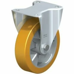 Vast Stalen Wiel, PU-band, Aluminium Behuizing - Blickle