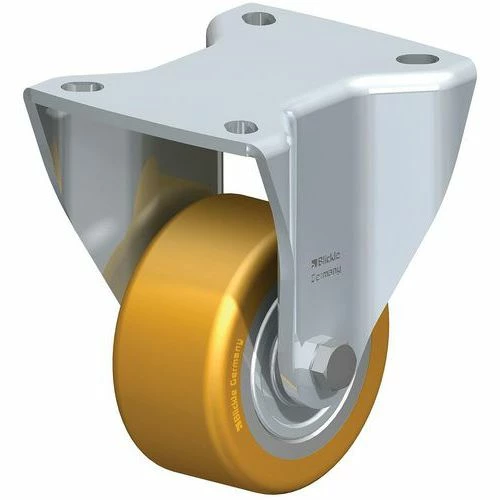 Vast Stalen Wiel, PU-band Extrathane®, Stalen Behuizing - Blickle 3 Vast Stalen Wiel, PU-band Extrathane®, Stalen Behuizing - Blickle