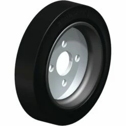 Wiel Met Flens, Rubberband, Gietijzeren Behuizing - Blickle -FACOM Winkel AIG7356818