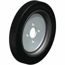 Wiel Met Flens, Rubberband, Gietijzeren Behuizing - Blickle -FACOM Winkel AIG7356822