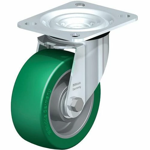 Stalen Zwenkwiel, PU-band, Aluminium Behuizing - Blickle 10 Stalen Zwenkwiel, PU-band, Aluminium Behuizing - Blickle - Afbeelding 8