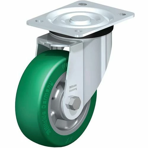 Stalen Zwenkwiel, PU-band, Aluminium Behuizing - Blickle 6 Stalen Zwenkwiel, PU-band, Aluminium Behuizing - Blickle - Afbeelding 4