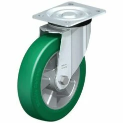 Stalen Zwenkwiel, PU-band, Aluminium Behuizing - Blickle 22 Stalen Zwenkwiel, PU-band, Aluminium Behuizing - Blickle -FACOM Winkel AIG7357083