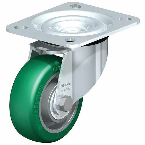 Stalen Zwenkwiel, PU-band, Aluminium Behuizing - Blickle 7 Stalen Zwenkwiel, PU-band, Aluminium Behuizing - Blickle - Afbeelding 5