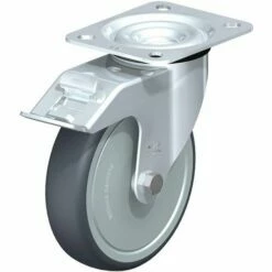 Stalen Zwenkwiel, Thermoplastische Rubberband, PP Behuizing - Blickle -FACOM Winkel AIG7357259