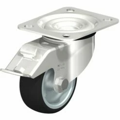 Roestvrijstalen Zwenkwiel, Thermoplastisch PU-band, PO Behuizing