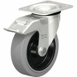 Roestvrijstalen Zwenkwiel, Rubberband EasyRoll, PO Behuizing-Blickle -FACOM Winkel AIG7357318