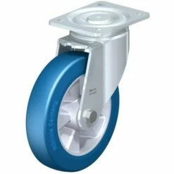 Stalen Zwenkwiel, PU-band Besthane® Soft, Aluminium Behuizing- Blickle