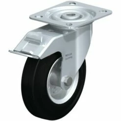 Stalen Zwenkwiel Hoge Temperatuur, Rubberband - Blickle