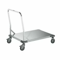 Blanco Plateauwagen Van Roestvast Staal, Draagvermogen 250 Kg