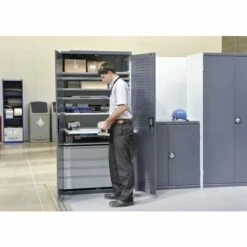 Zware Kast Met Transparante Deuren Cubio - Bott -FACOM Winkel AIG8629730