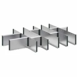 Set Tussenschotten Voor Bott SL-107 Ladekast - Hoogte 12,7 Cm