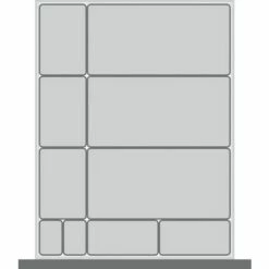 Assortiment EKK6100. 10 Kleingoedbak - BOTT